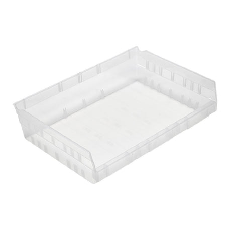Quantum QSB118CLCS - Economy Shelf Bin, Nesting, 16-1/8"W X 11-5/8"L X 4"H
