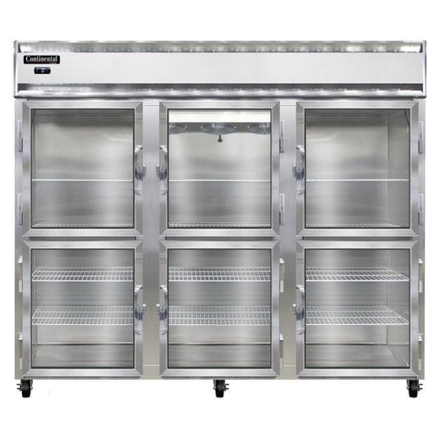 Continental Refrigerator 3FENSSGDHD Extra-Wide Freezer Reach-in 85-1/2"W