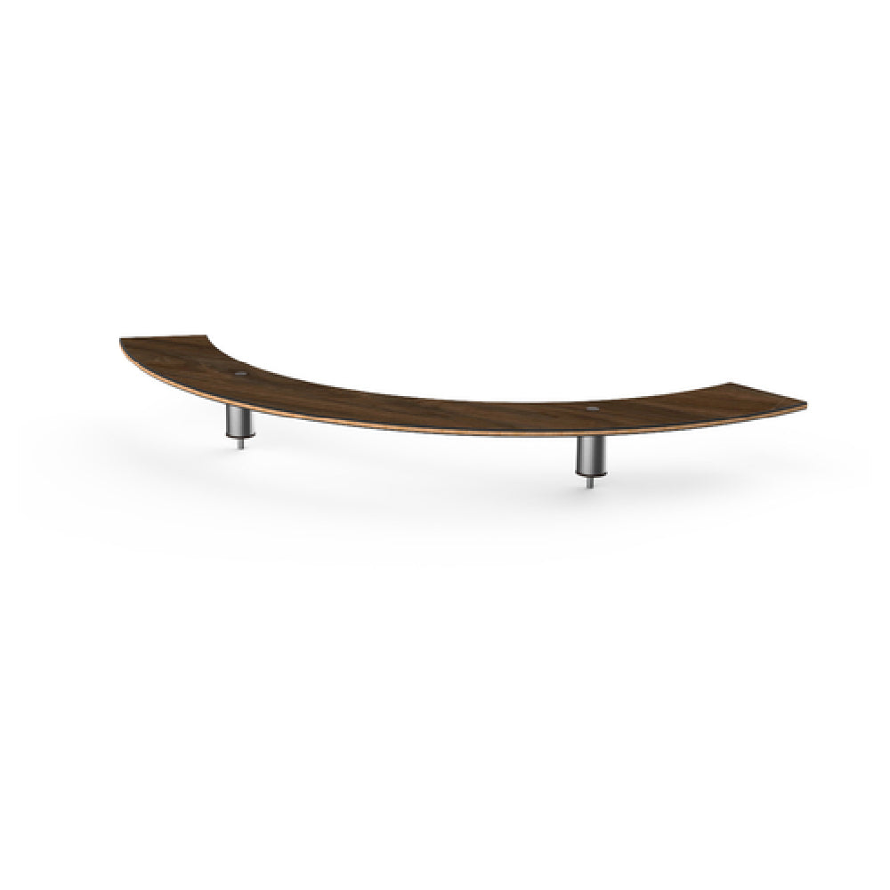 Steelite MGCIAF01WSXX Mogogo Buffet Solutions Modular Outer Extension Shelf 76" X 27-1/2" X 6-1/2"H