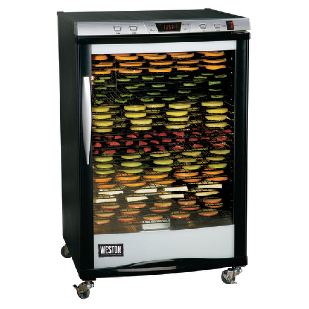 Hamilton Beach 28-0501-W Weston PRO-2400 Dehydrator Single Zone 160 Liter/(24) Tray Capacity