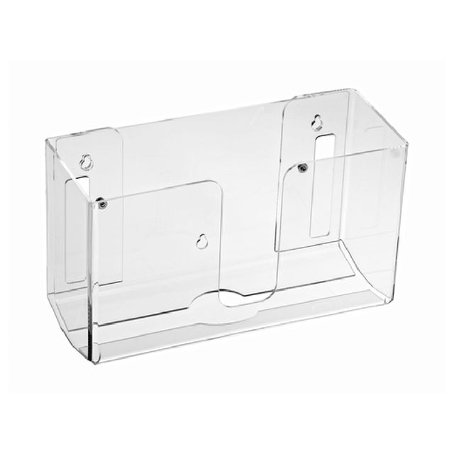 Alpine Industries ALP432-CLR Towel Dispenser 10-1/5"W X 4-1/5"D X 6-4/5"H Wall-mounted