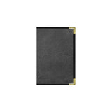 Risch SEVDX-2V 5.5X8.5 Seville Deluxe Hardback Antibacterial/antimicrobial Faux-leather Menu Cover (specify Color)