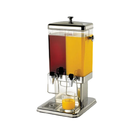 Tablecraft 70 Beverage Dispenser (2) 1-1/2 Gallon Reservoirs 12" X 13-7/8" X 23"H