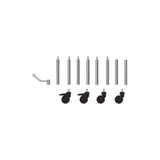 Steelite MGSSCMSS1301 Mogogo Buffet Solutions Set Of Brushed Stainless Steel Segments (legs)