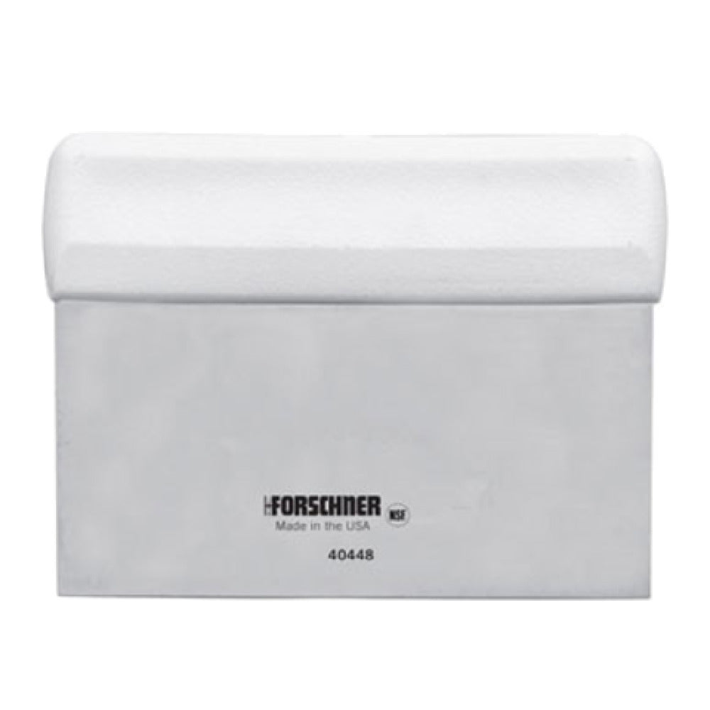 Victorinox 7.6259.23 Dough Scraper 3" X 6" White Polypropylene Handle