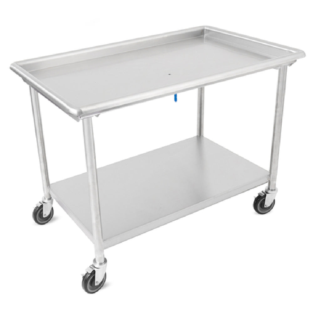 John Boos DST6-3037SSW-C Sorting Table 36-7/8"W X 30-3/8"D 16/300 Stainless Steel Flat Top With 2-1/4" Raised Edge