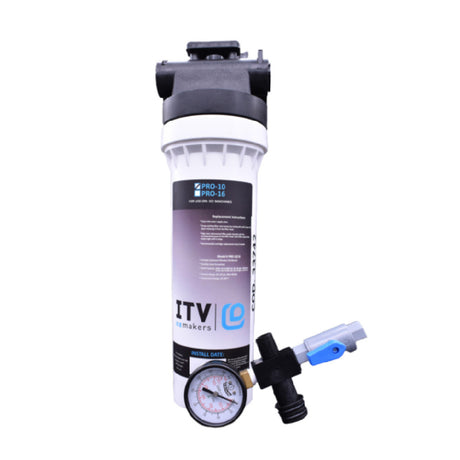ITV Ice Makers PRO-101K Water Filtration System 10" Single Filtration Kit