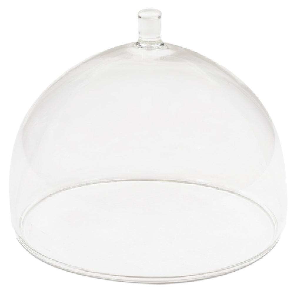 JB Prince R965 Glass Cloche 7" Dia. X 5"H Round Dome