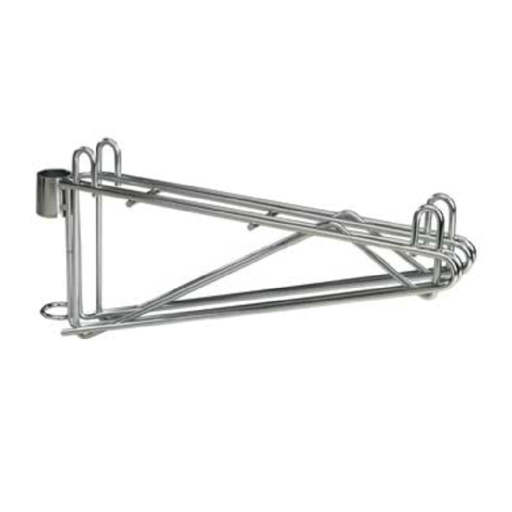 1880 Hospitality FPMB21DCH Focus Foodservice Post Mount Wall Brackets For Wire Shelving