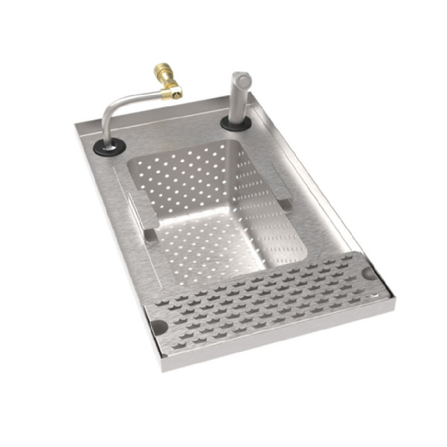 Krowne MW-WD12 MoveWell Dump Sink Modular Insert 12"W X 21"D X 6"H Wide Wash