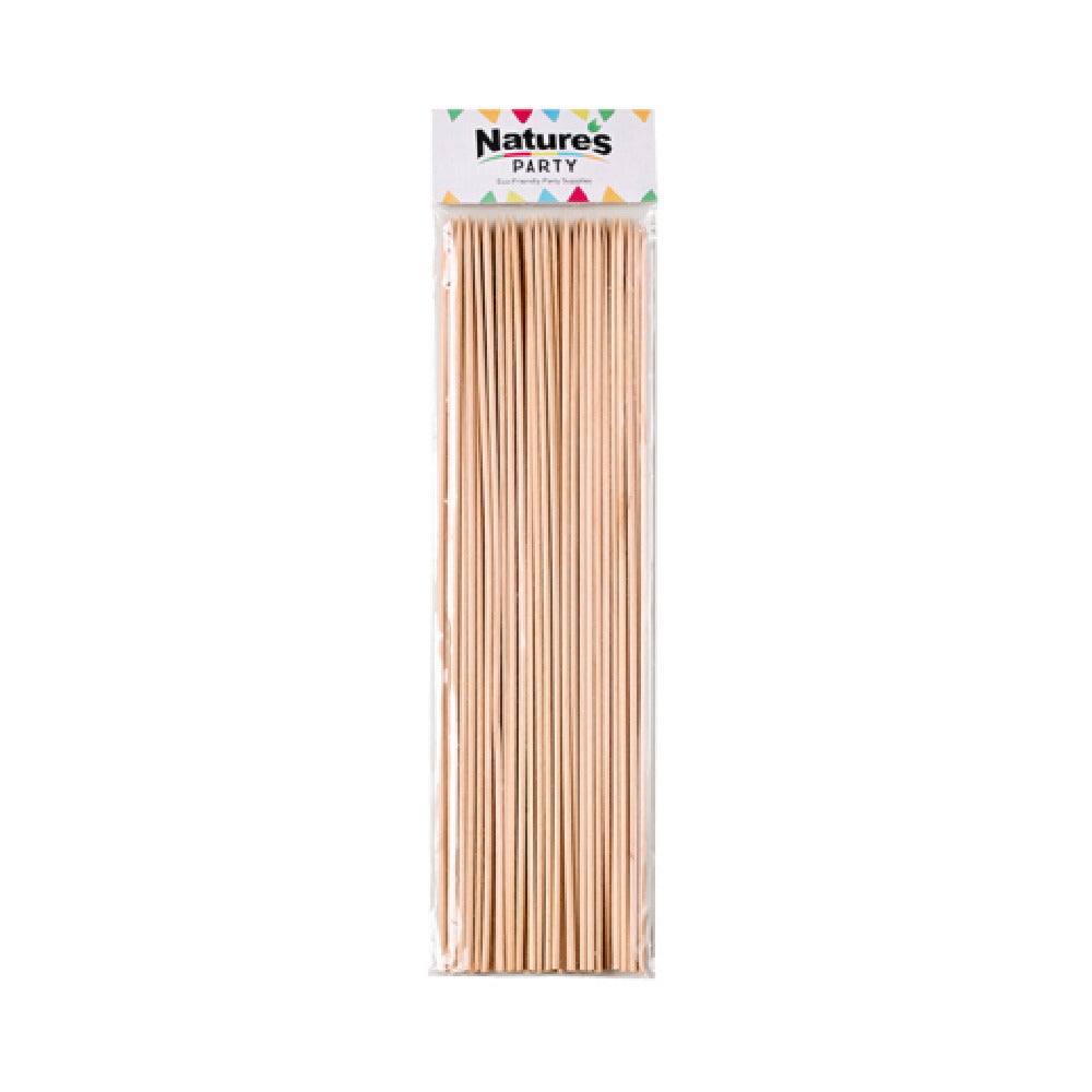 PacknWood 8NPBBQ31 - BBQ Skewers, 11.81", Round