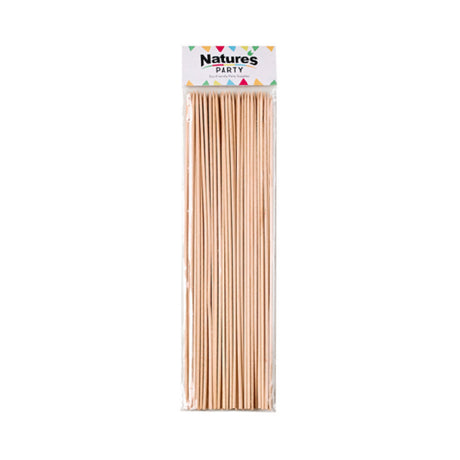 PacknWood 8NPBBQ31 - BBQ Skewers, 11.81", Round