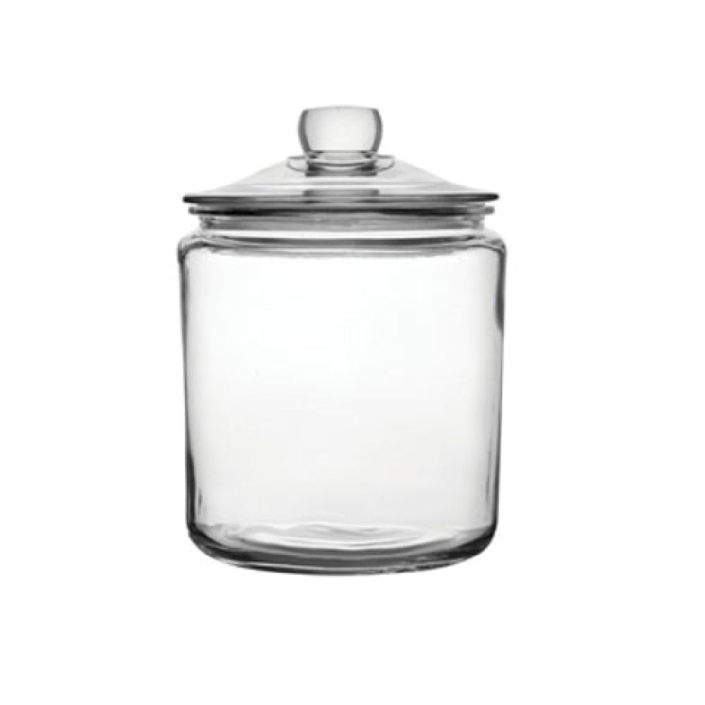 Tableware Solutions USA NBJIUS Biscotti Jar 128 Oz. (3.79 L) 6-7/10" Dia. X 9-3/5"H