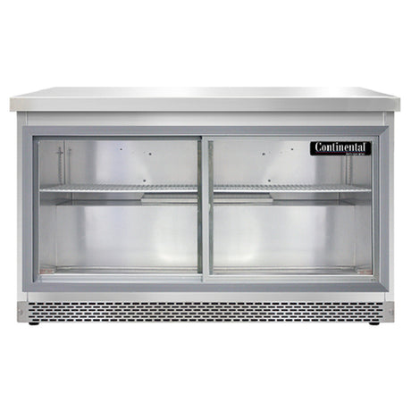 Continental Refrigerator SW48NSGD-FB Work Top Display Refrigerator Front Breather