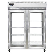 Continental Refrigerator 2RENSSPT-GD-GD Extra-Wide Refrigerator 52 Cu. Ft. Capacity