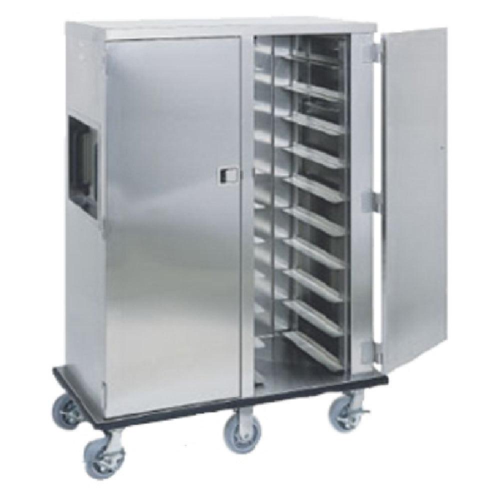 Alluserv ETC10 Tray Delivery Cart Single Door Accommodates (10) 14" X 18" Or 15" X 20" Trays (one Per Ledge 5-1/4" Spacing)