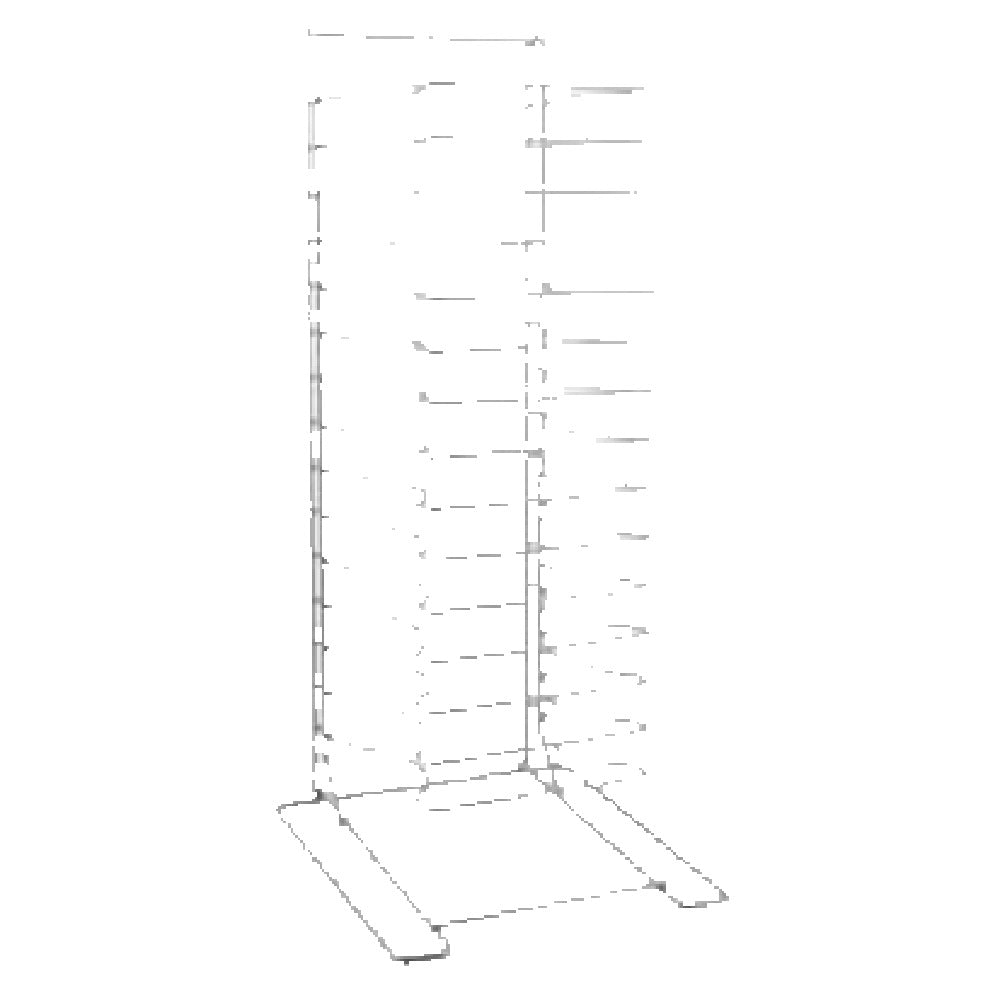 Franklin Machine Products 137-1270 Pizza Pan Rack 27-1/2" H 15 Shelf