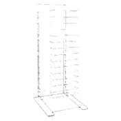 Franklin Machine Products 137-1270 Pizza Pan Rack 27-1/2" H 15 Shelf