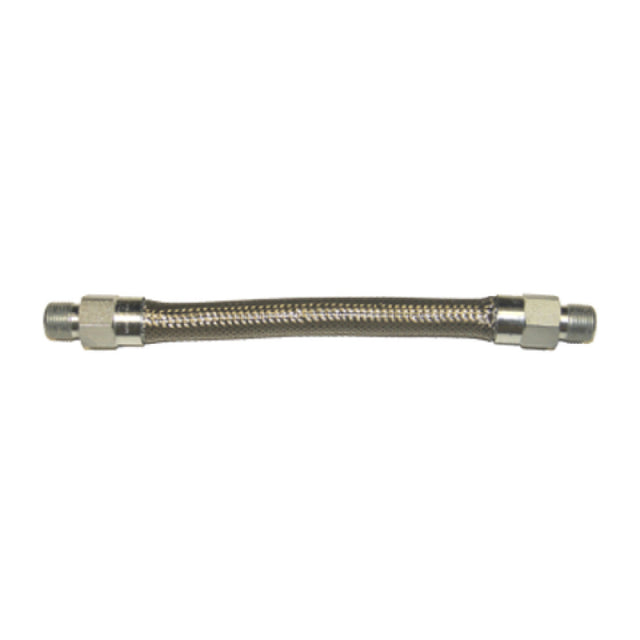 Dormont 1650B24 Dormont Braided Gas Connector Hose 1/2" Inside Dia. 24" Long Covered With Stainless Steel Braid