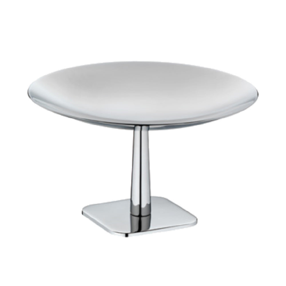 Bauscher Hepp 55.0067.6040 - Petit-Fours Stand, 6" Dia. X 3-1/2"H, 18/10 Stainless Steel