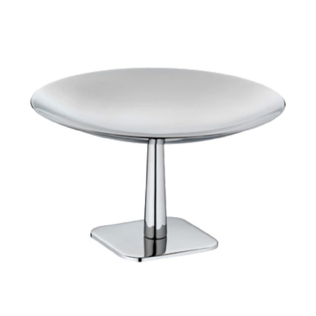 Bauscher Hepp 55.0067.6040 - Petit-Fours Stand, 6" Dia. X 3-1/2"H, 18/10 Stainless Steel