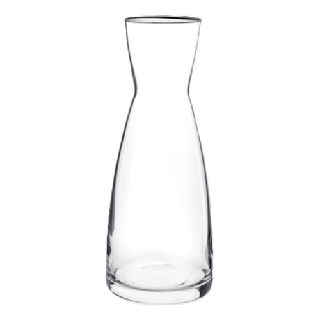 Steelite 4945Q412 Ypsilon Carafe 1 QT. (H 10" M 4" T 2-3/4" B 4") Crystal Non-lead