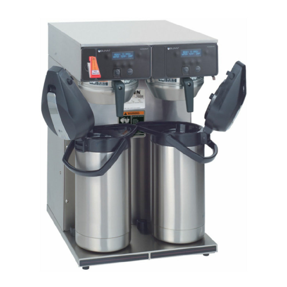 Bunn 38700.0013 AXIOM® Twin APS Airpot Coffee Brewer Brews 15 Gallon Per Hour Capacity