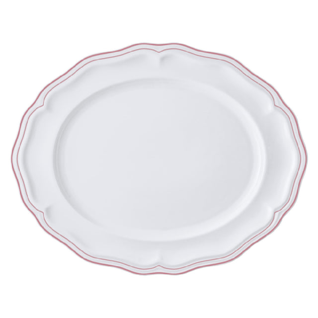 Steelite 62578FP817 Oval Platter 13.0" X 10.5" X 1.0" Adelina