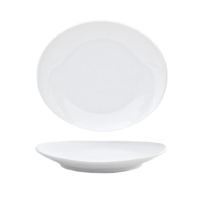 FOH DBB000WHP13 Ellipse™ Plate 6-1/2" X 5-1/2" Oval