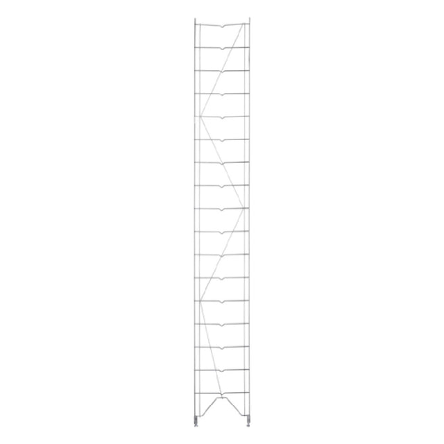 Metro 1287C Regular Erecta® Shelving Upright 12"W X 88-1/2"H Shelf Grooves Lock Into Upright At 5" Increments