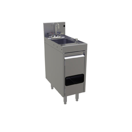 Glastender DHSB-12-C Deluxe Underbar Hand Sink Unit Cabinet Base With Hinged Door