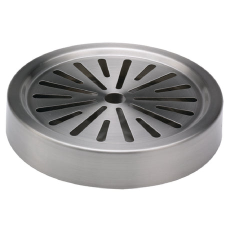 Service Ideas DT6BS Drip Tray 6" Dia. X 1"H Round