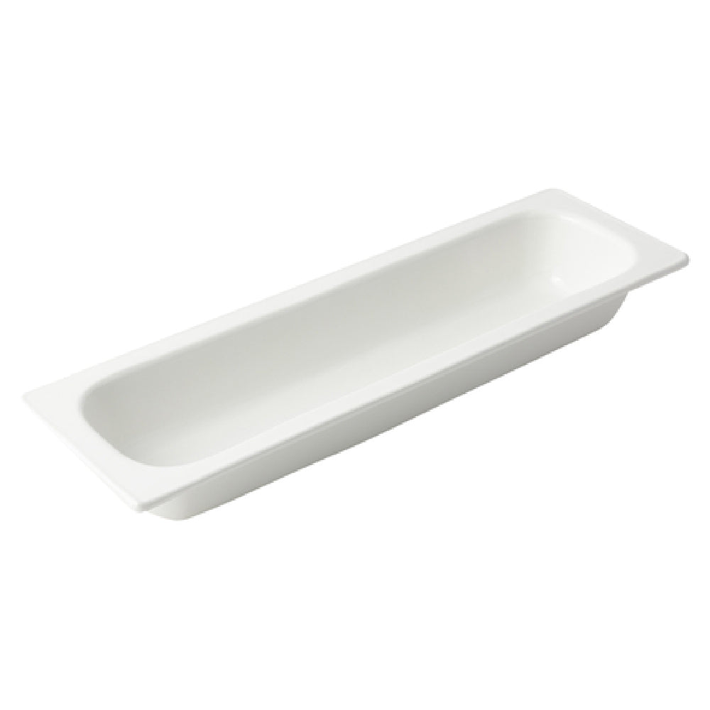 Bon Chef 5094PWHT Chafer Food Pan 1/2 Size Long 3-1/2 Qt.