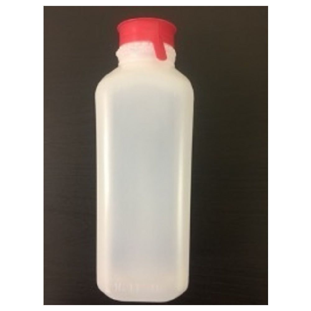 Buccaneer Container Corp 2106016030 (Buccaneer) Natural Empty Square Pint Bottles 16 Oz.