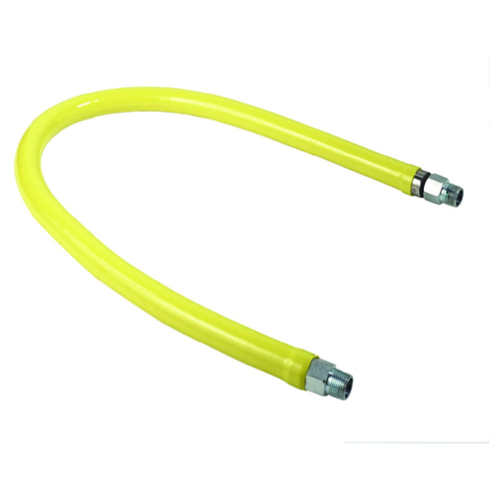 T&S Brass HG-2D-36 Safe-T-Link Gas Connector Hose 3/4" Connection 36" Hose