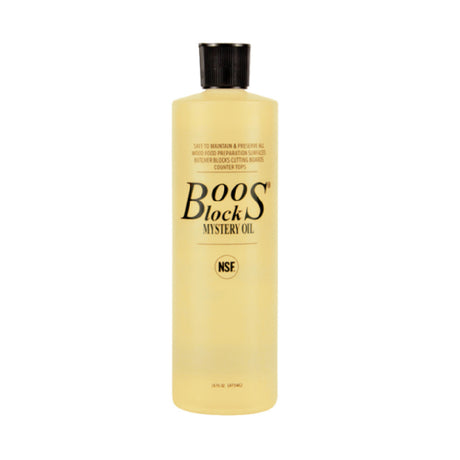 John Boos MYSB Boos Mystery Oil 16-oz. Bottle Contains White Mineral Oil & Beeswax