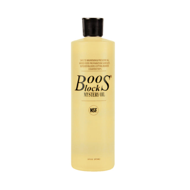 John Boos MYSB Boos Mystery Oil 16-oz. Bottle Contains White Mineral Oil & Beeswax