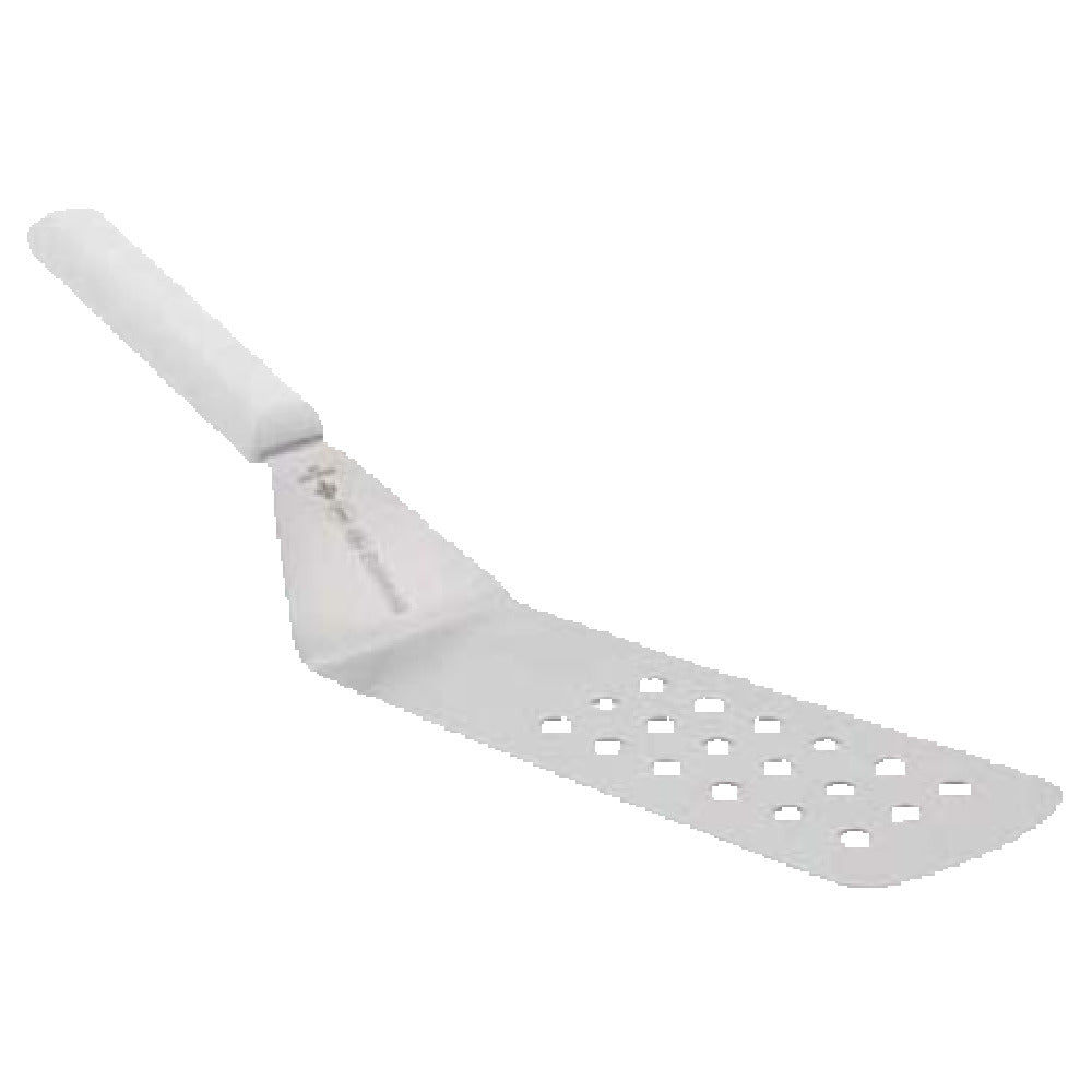 Franklin Machine Products 137-1318 Mundial® Perforated Turner 8" Blade White Polypropylene Handle