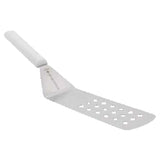 Franklin Machine Products 137-1318 Mundial® Perforated Turner 8" Blade White Polypropylene Handle