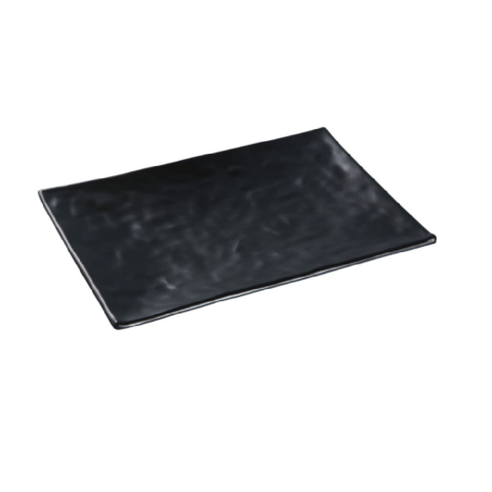 Yanco BP-2010 Black Pearl Plate 10"L X 7"W Rectangular