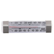 Hubert 76396 - Refrigerator/Freezer Thermometer, Tube Type, 1-1/4" X 4-7/8" Non-mercuric Polycarbonate Tube