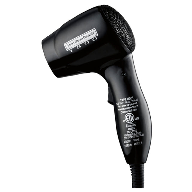 Hamilton Beach 8301B Hamilton Beach® Commercial Hair Dryer Theft-deterrent Wall Mount