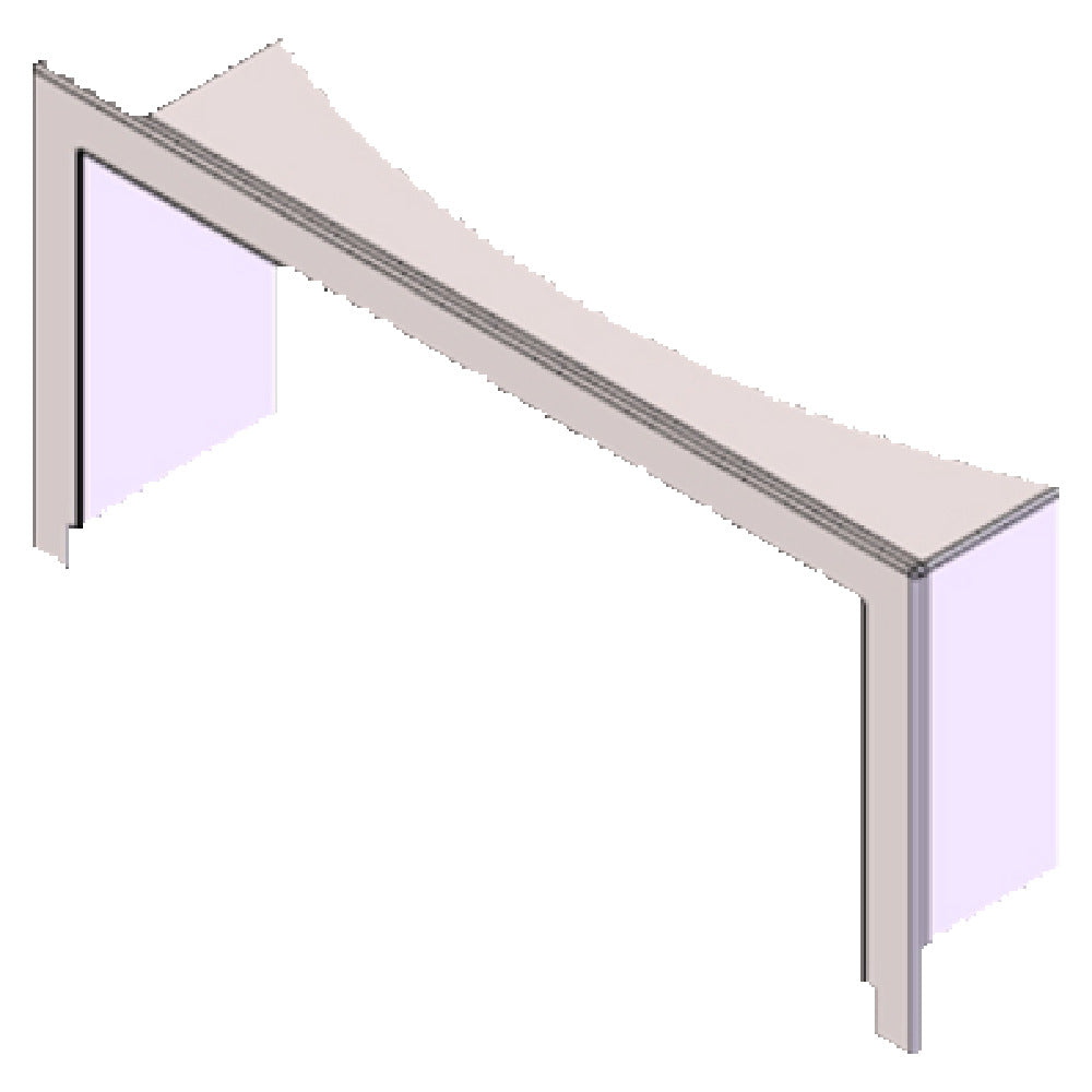 Beech Ovens BCHLIN-RND2F Flat Faced Stainless Steel Lintel For RND1100