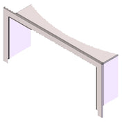 Beech Ovens BCHLIN-RND2F Flat Faced Stainless Steel Lintel For RND1100