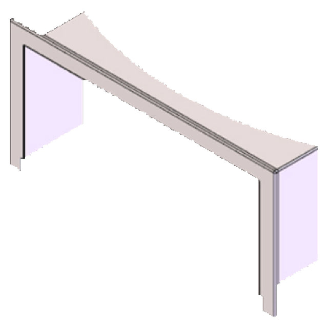 Beech Ovens BCHLIN-RND1F Flat Faced Stainless Steel Lintel For RND0900