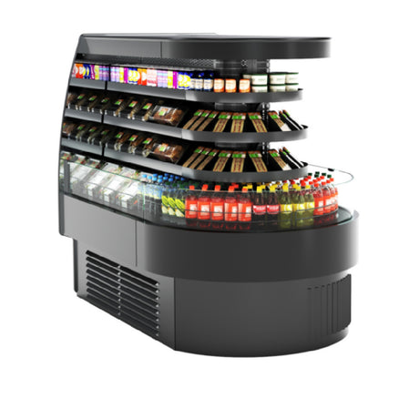 Structural Concepts FSE660R - Oasis® Self-Service Refrigerated End Cap Case, 73-3/8"W X 50-3/8"D X 60-5/8"H