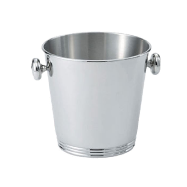 Vollrath 47620 Wine Bucket With Side Knob Handles Single Bottle Bucket 18-10 Stainless