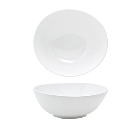 FOH DBO059WHP22 Ellipse™ Bowl 36 Oz. 8" X 7-1/4" X 3"
