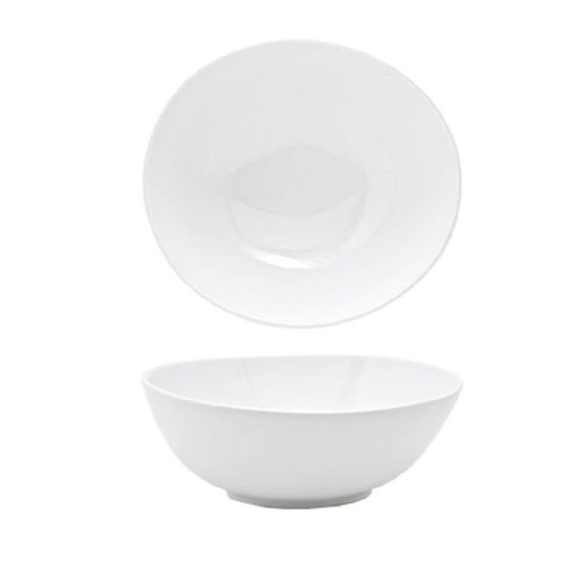 FOH DBO059WHP22 Ellipse™ Bowl 36 Oz. 8" X 7-1/4" X 3"