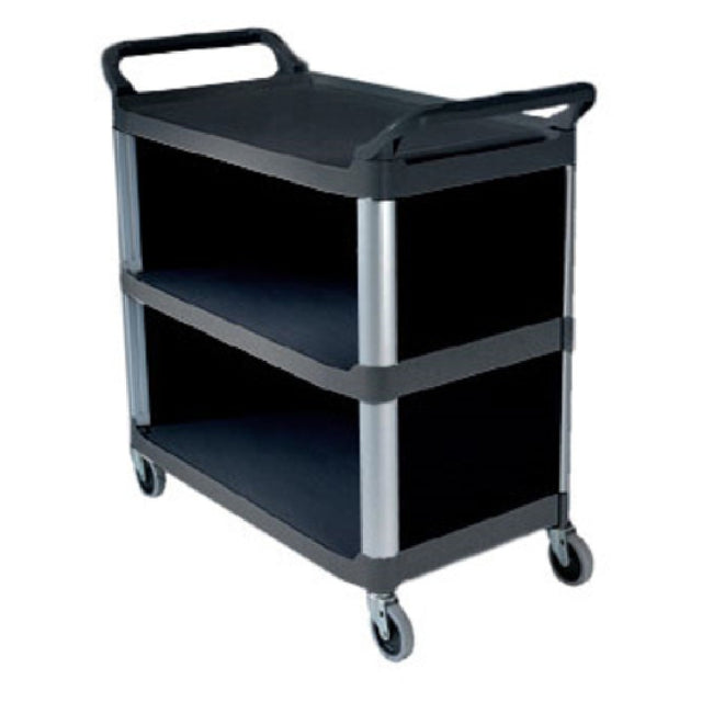 Rubbermaid FG409300BLA - Xtra™ Utility Cart, 40-5/8"L X 20"W X 37-13/16"H, 300 Lb. Total Capacity